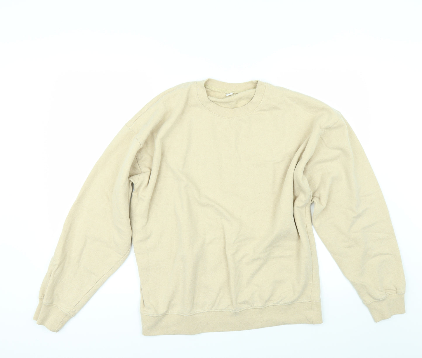 SHOCK Womens Beige   Pullover Hoodie Size L