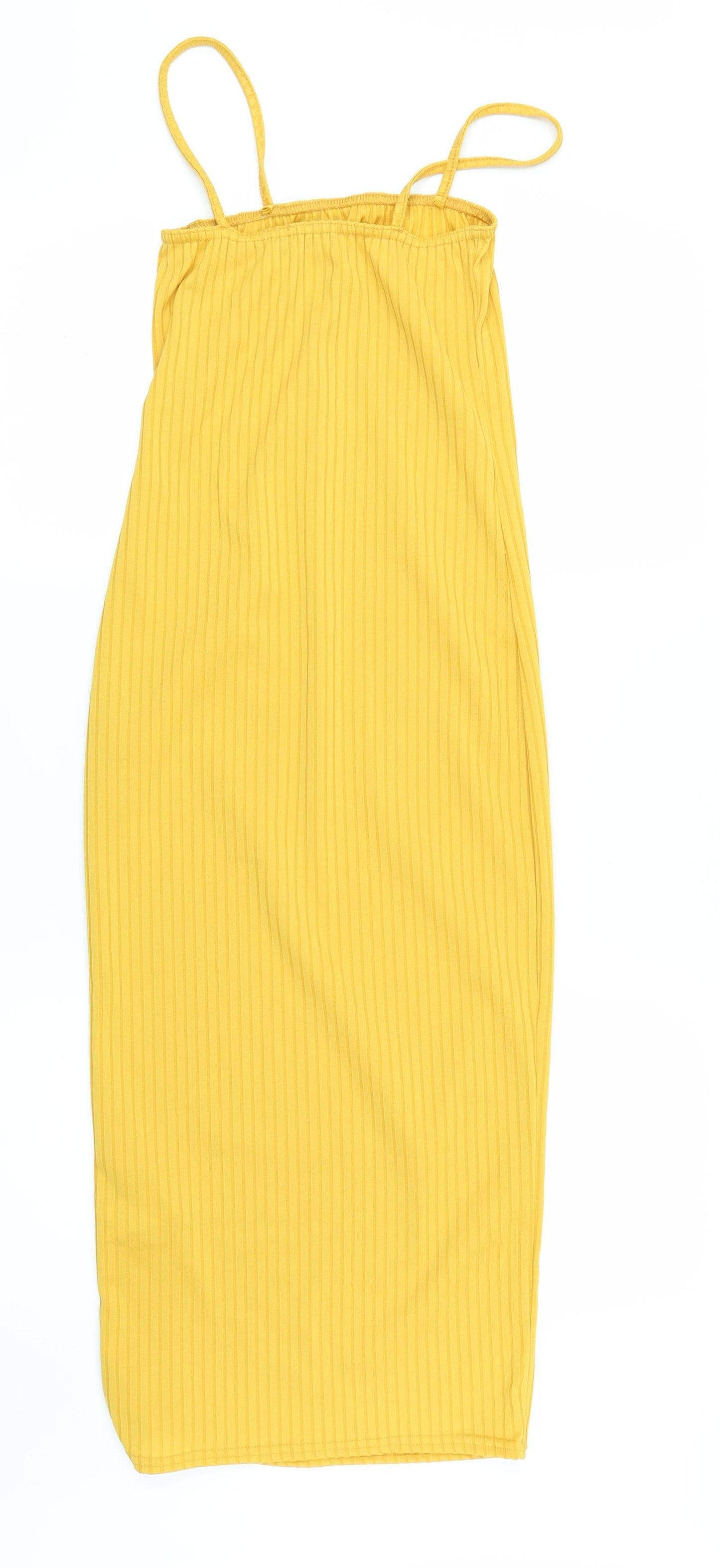 I SAW IT FIRST Womens Yellow   Pencil Dress  Size 6