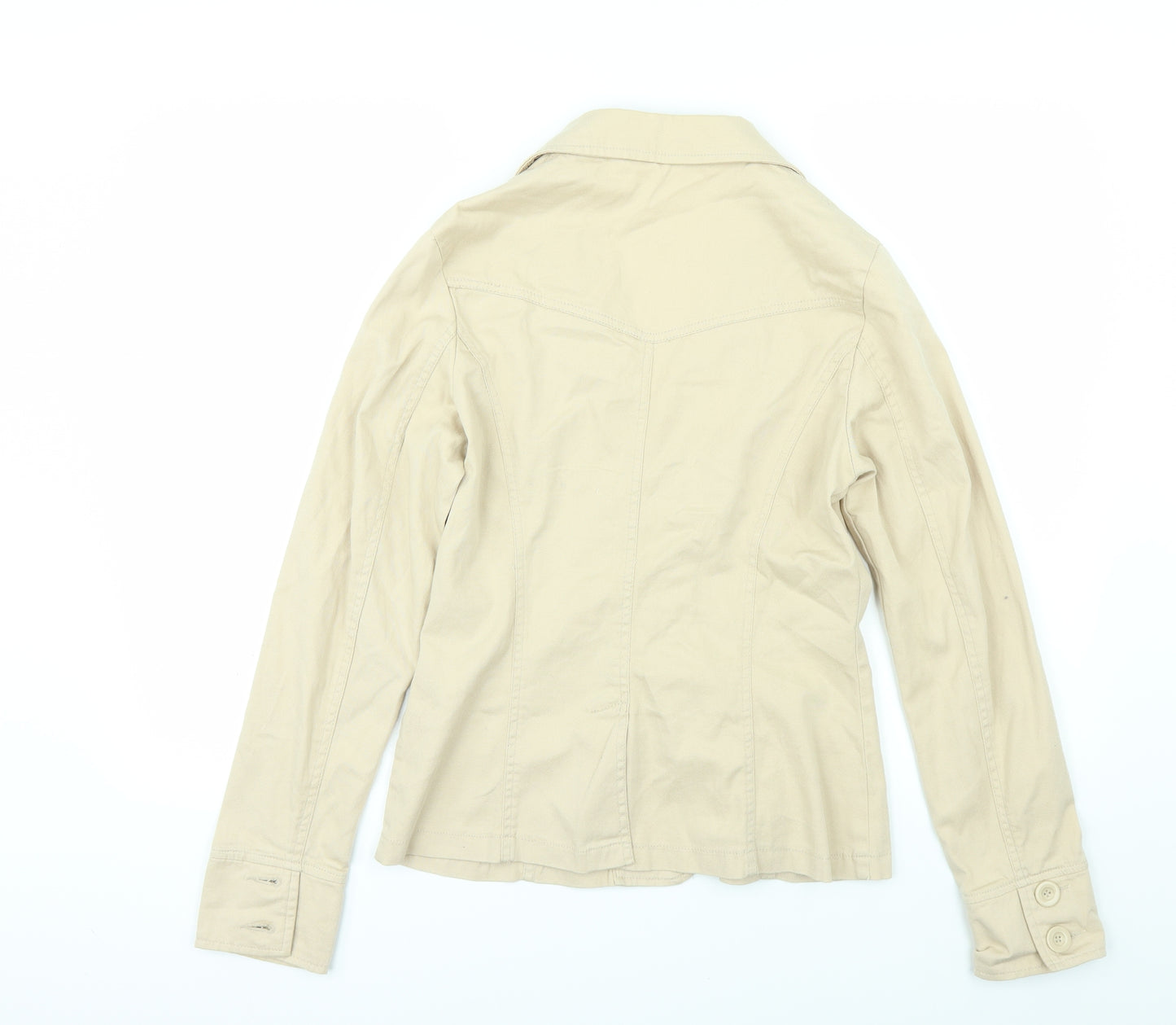 Portobello punk Womens Beige   Jacket  Size 12