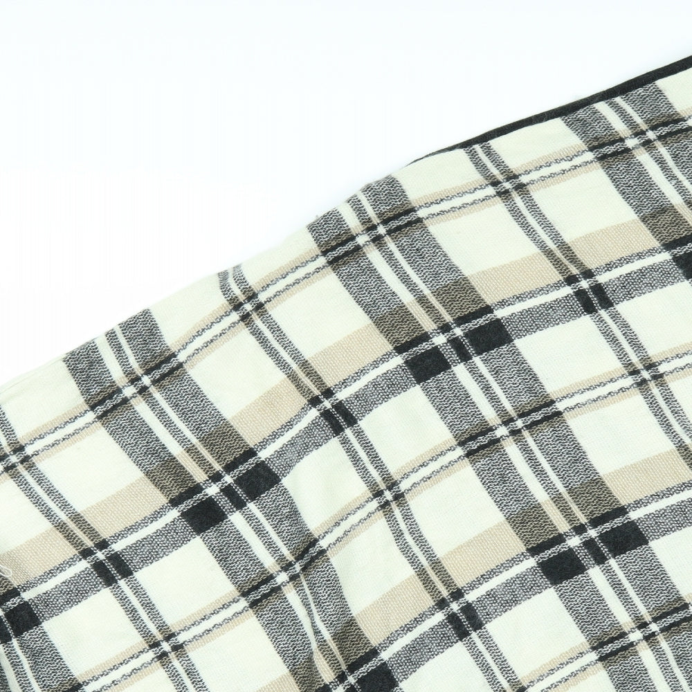 Preworn Womens Ivory Check  Jacket  One Size