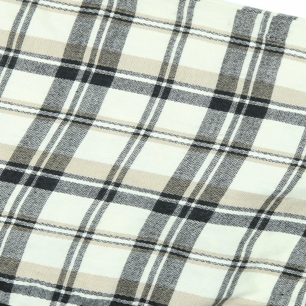 Preworn Womens Ivory Check  Jacket  One Size