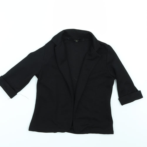 Cosmic Kids Girls Black   Jacket  Size 10 Years