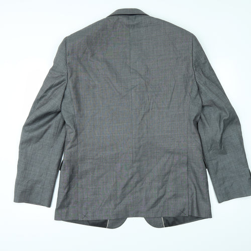 Paul Costelloe Mens Grey   Jacket Suit Jacket Size 42