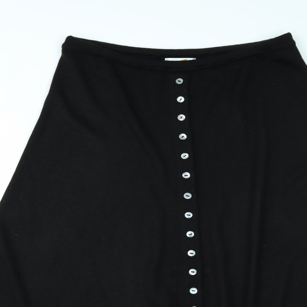 PRECIS PETITE Womens Black   A-Line Skirt Size M