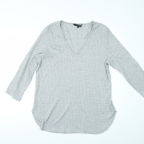 Peacocks Womens Grey   Pullover Jumper Size 16