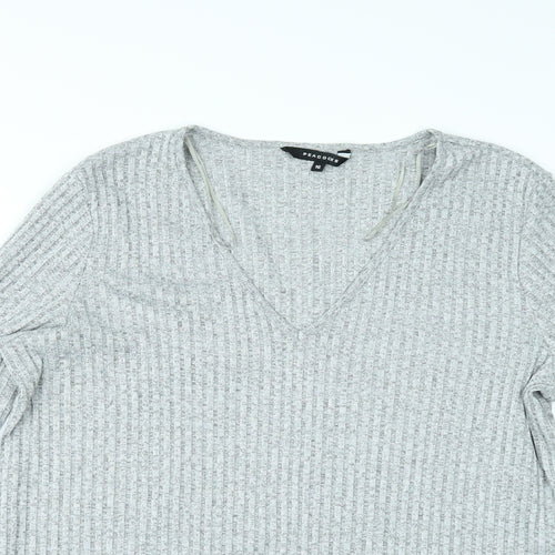Peacocks Womens Grey   Pullover Jumper Size 16