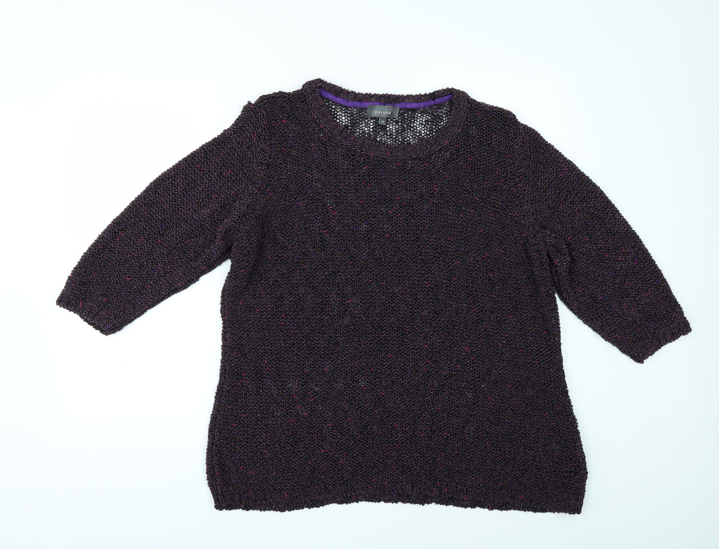 Per Una Womens Red   Pullover Jumper Size 18