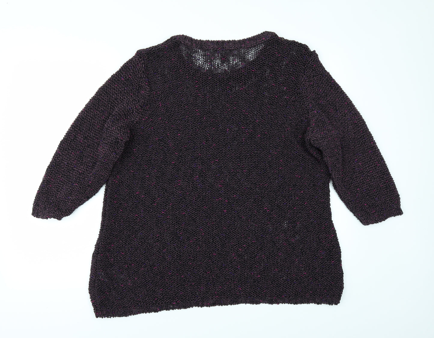 Per Una Womens Red   Pullover Jumper Size 18