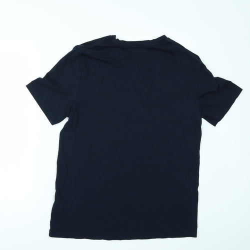 Marks and Spencer Mens Blue    T-Shirt Size M