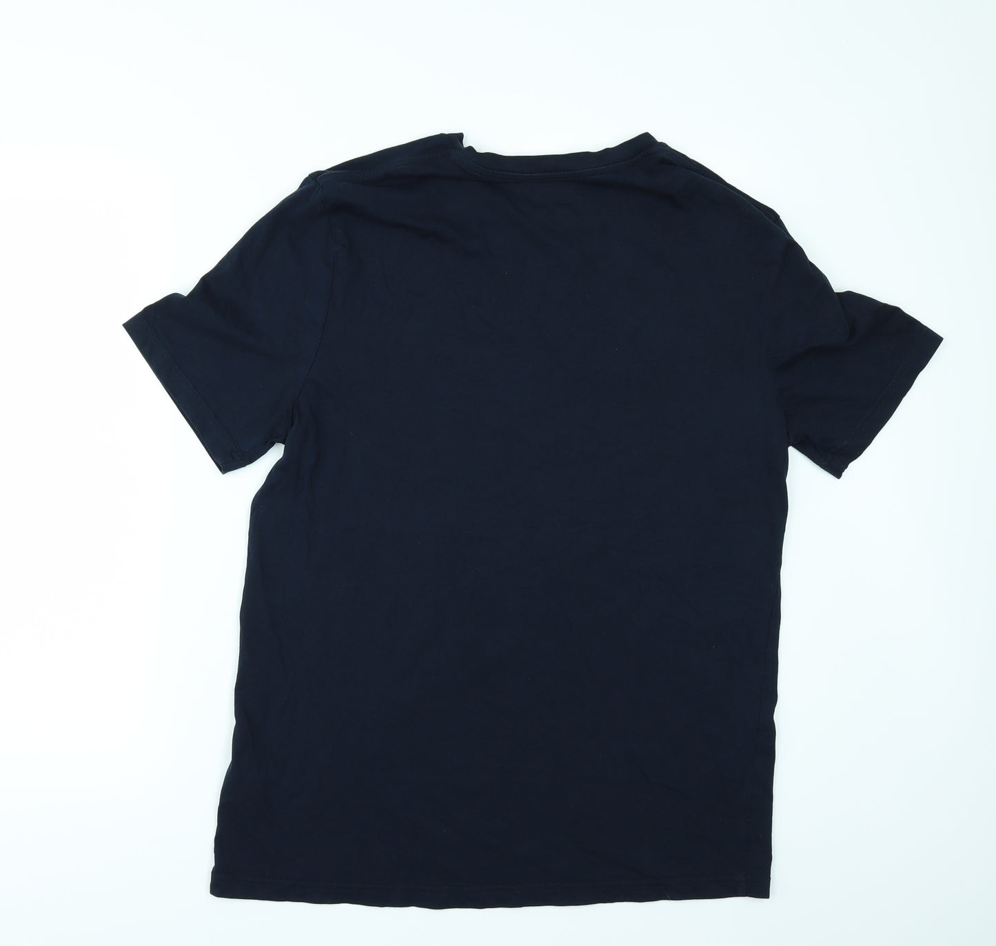 Marks and Spencer Mens Blue    T-Shirt Size M
