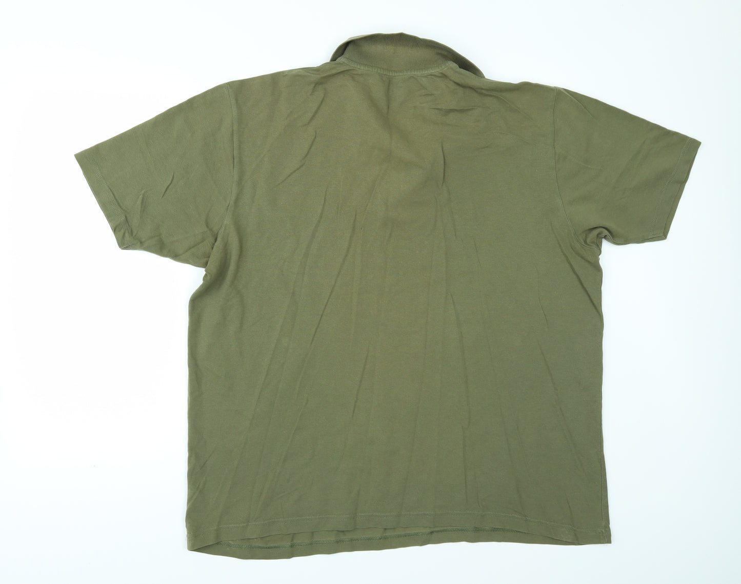 Marks and Spencer Mens Green    Polo Size XL