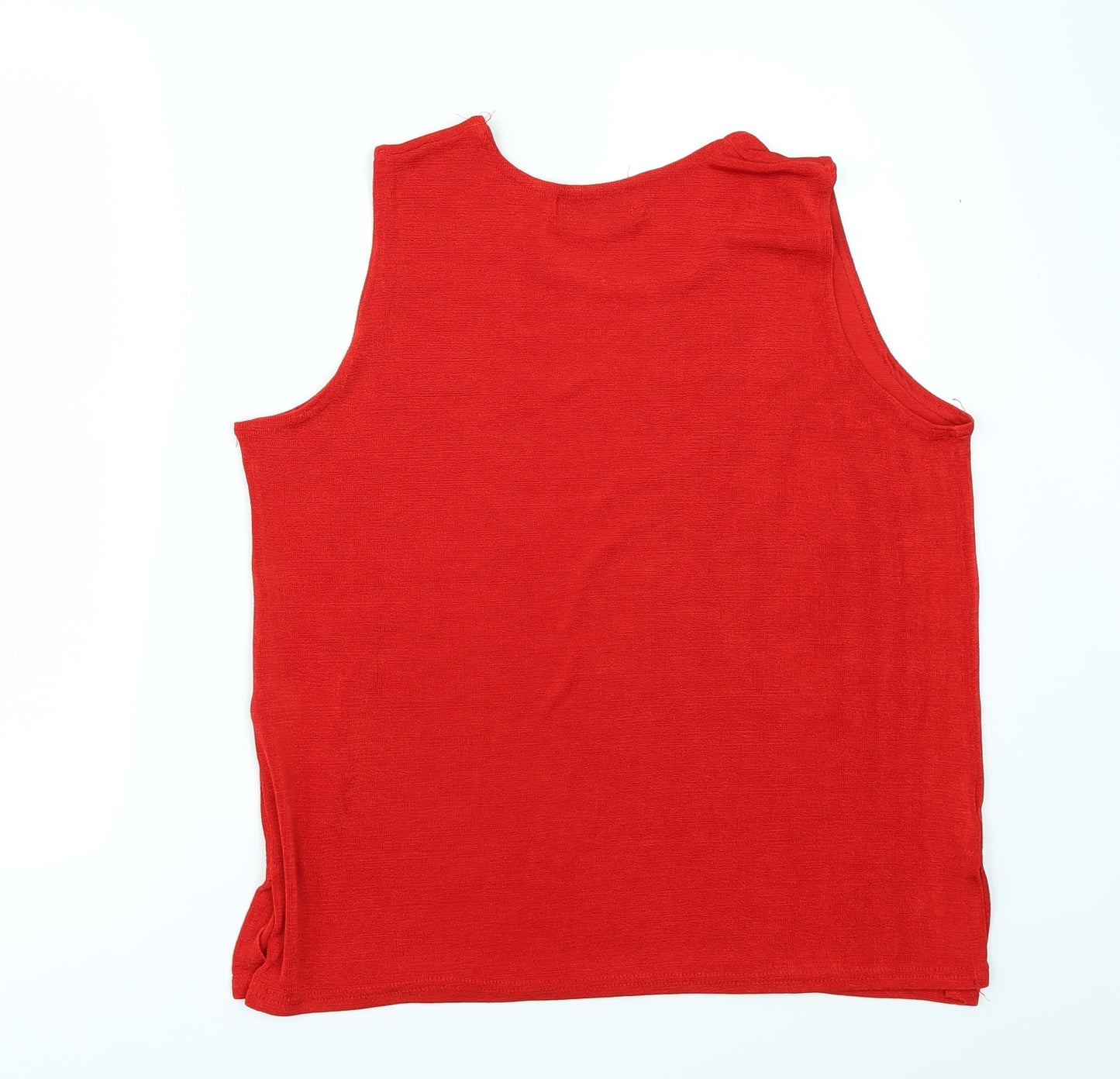 Todays Look Womens Red   Camisole T-Shirt Size XL