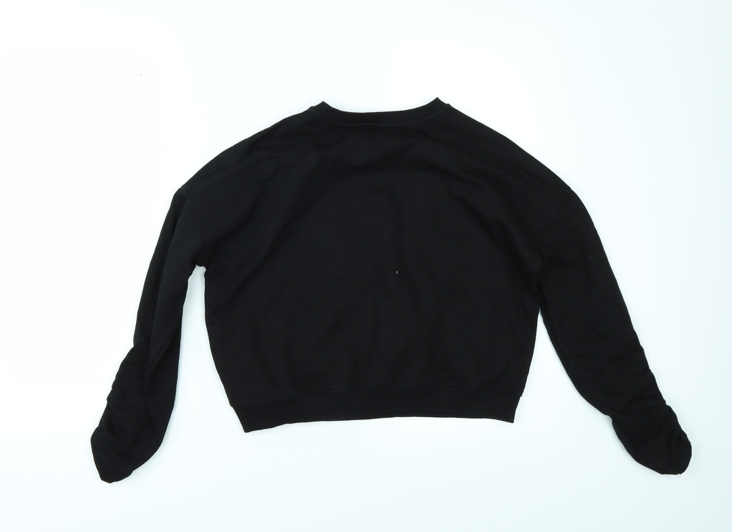 New Look Girls Black   Pullover Hoodie Size 12-13 Years