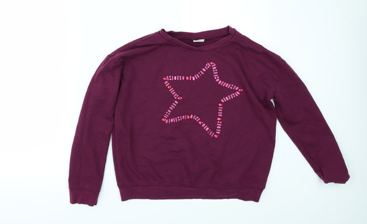 Gymboree Womens Red Pullover Sweatshirt Size 14