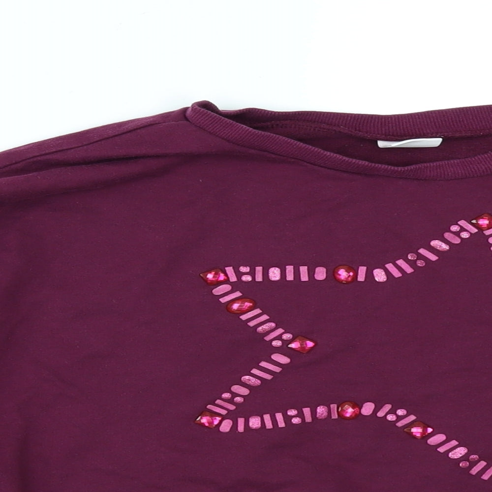 Gymboree Womens Red   Pullover Sweatshirt Size 14