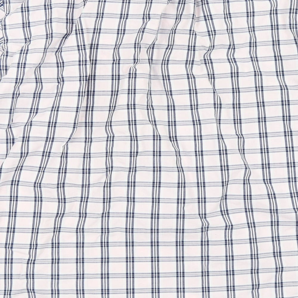 Nautica Mens Pink Check   Button-Up Size M