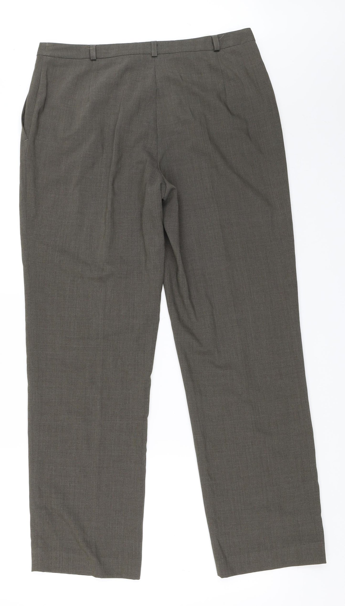 Bianca Womens Green   Trousers  Size 40 L30 in