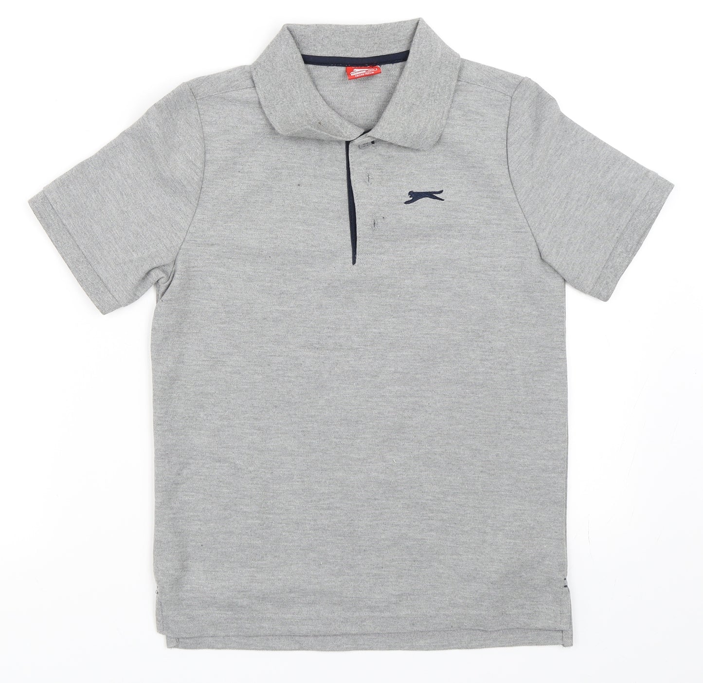 Slazenger Boys Grey   Basic Polo Size 11-12 Years