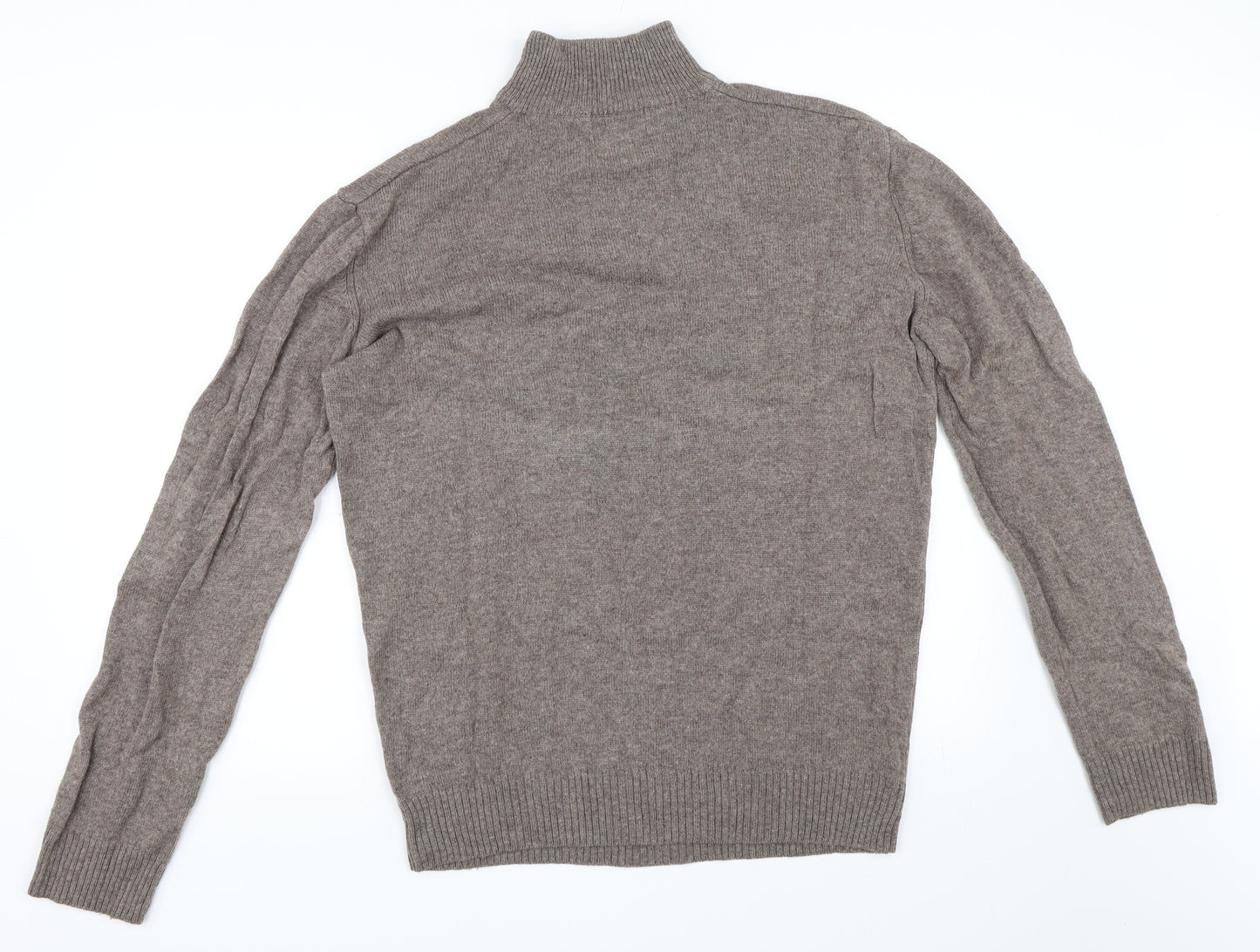 Blue Harbour Mens Brown   Henley Jumper Size XL