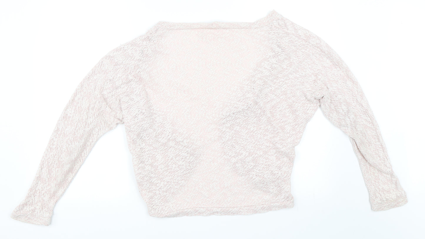 Preworn Womens Pink   Cardigan Jumper Size L