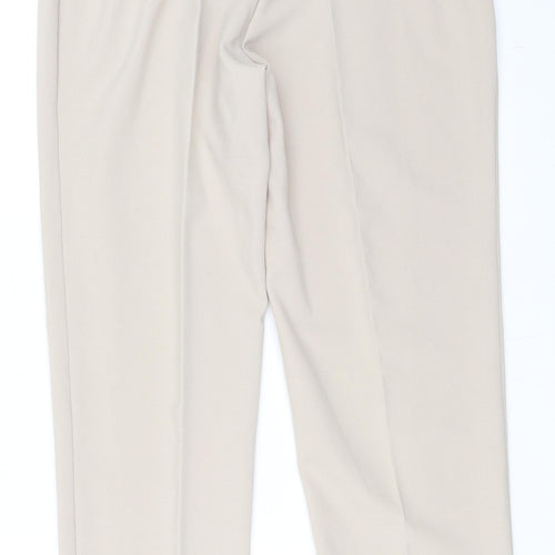 Murcia Womens Beige   Trousers  Size M L27 in