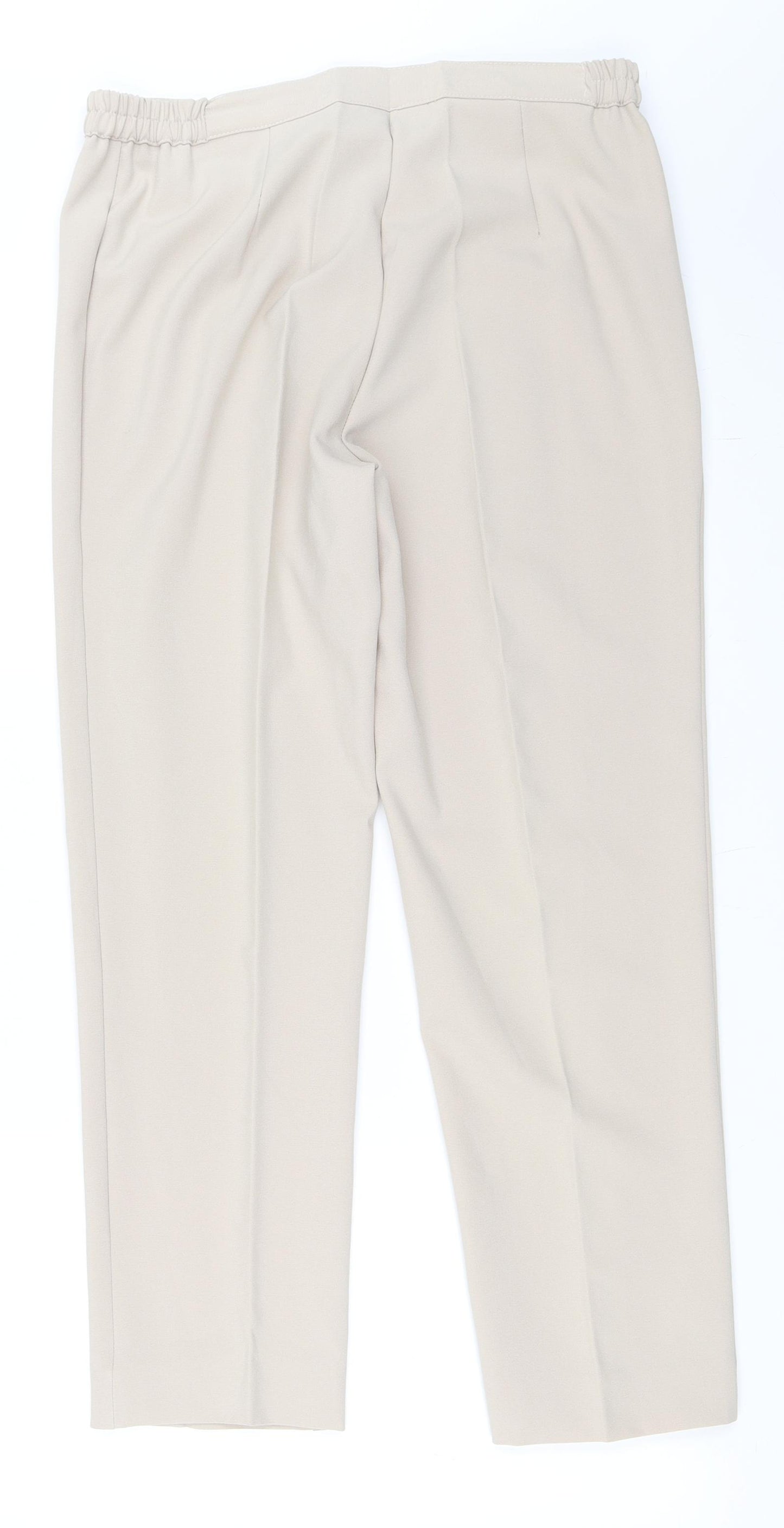 Murcia Womens Beige   Trousers  Size M L27 in