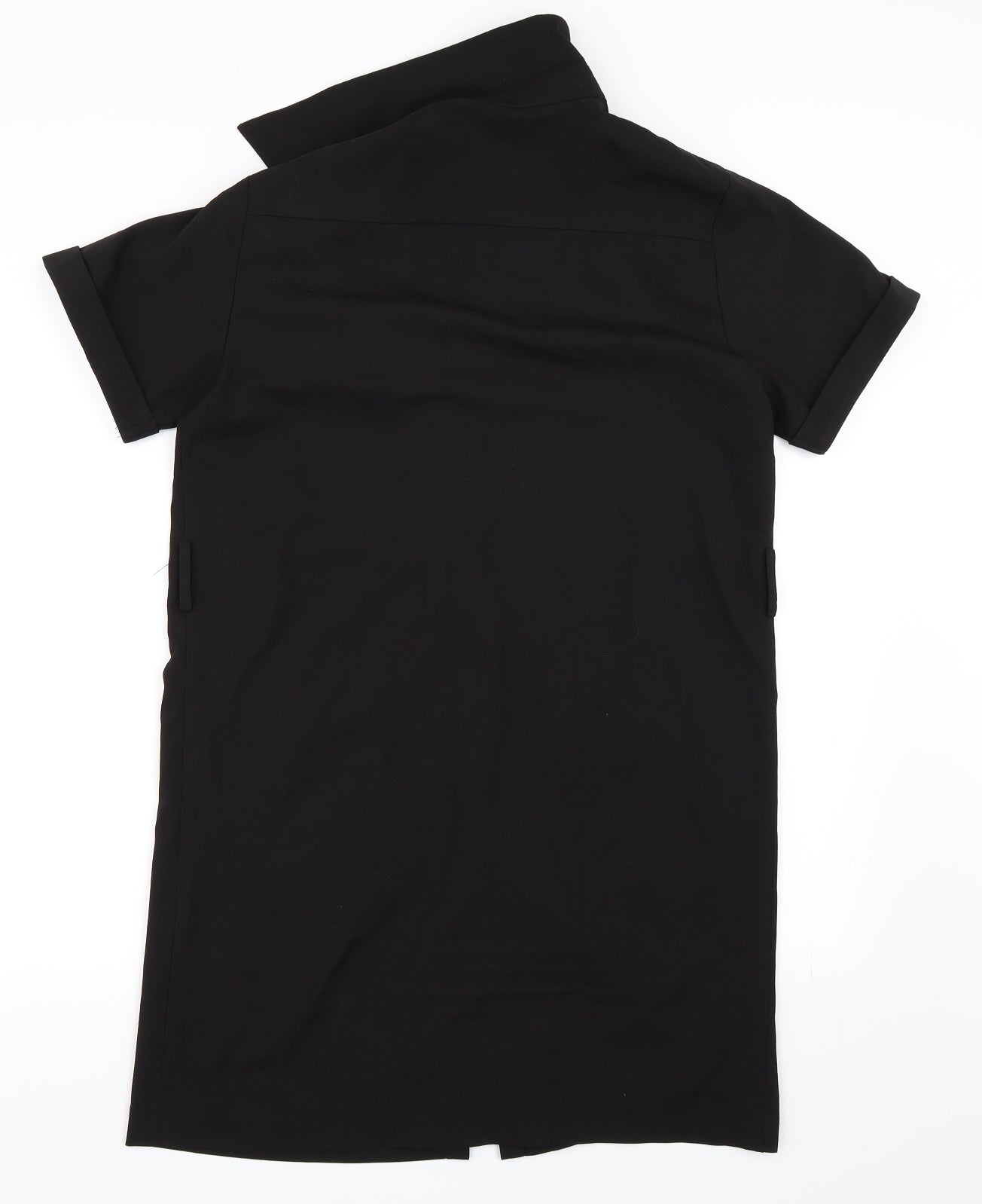 Boohoo Womens Black   Shirt Dress  Size 12