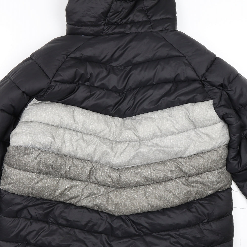 McKenzie Mens Black   Puffer Jacket Coat Size M