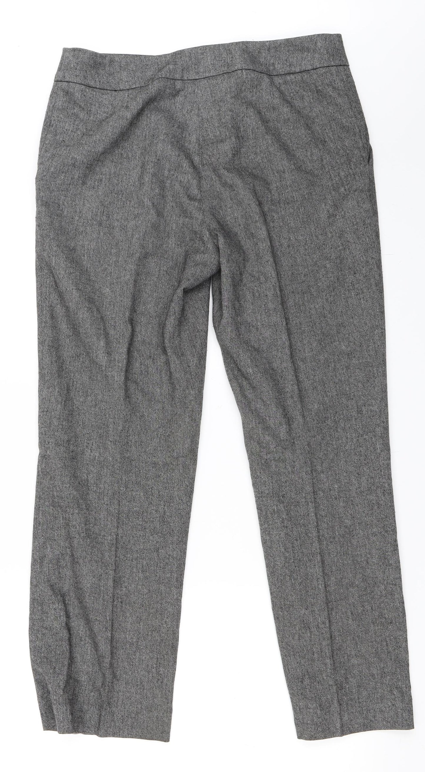 Austin Reed Womens Grey   Trousers  Size 12 L29 in