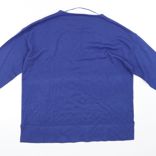 Damart Womens Blue   Pullover Jumper Size 14