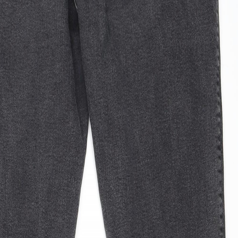 Zara Womens Grey  Denim Skinny Jeans Size 38 L28 in