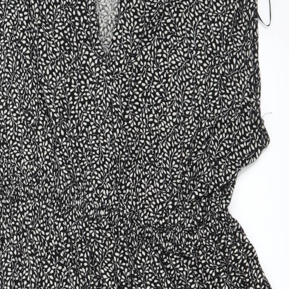 H&M Womens Black   Basic Blouse Size M