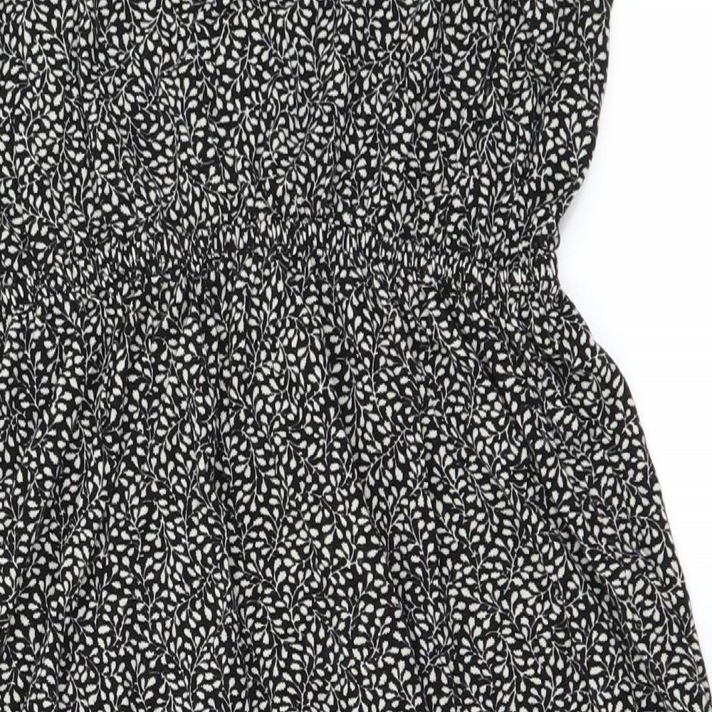 H&M Womens Black   Basic Blouse Size M