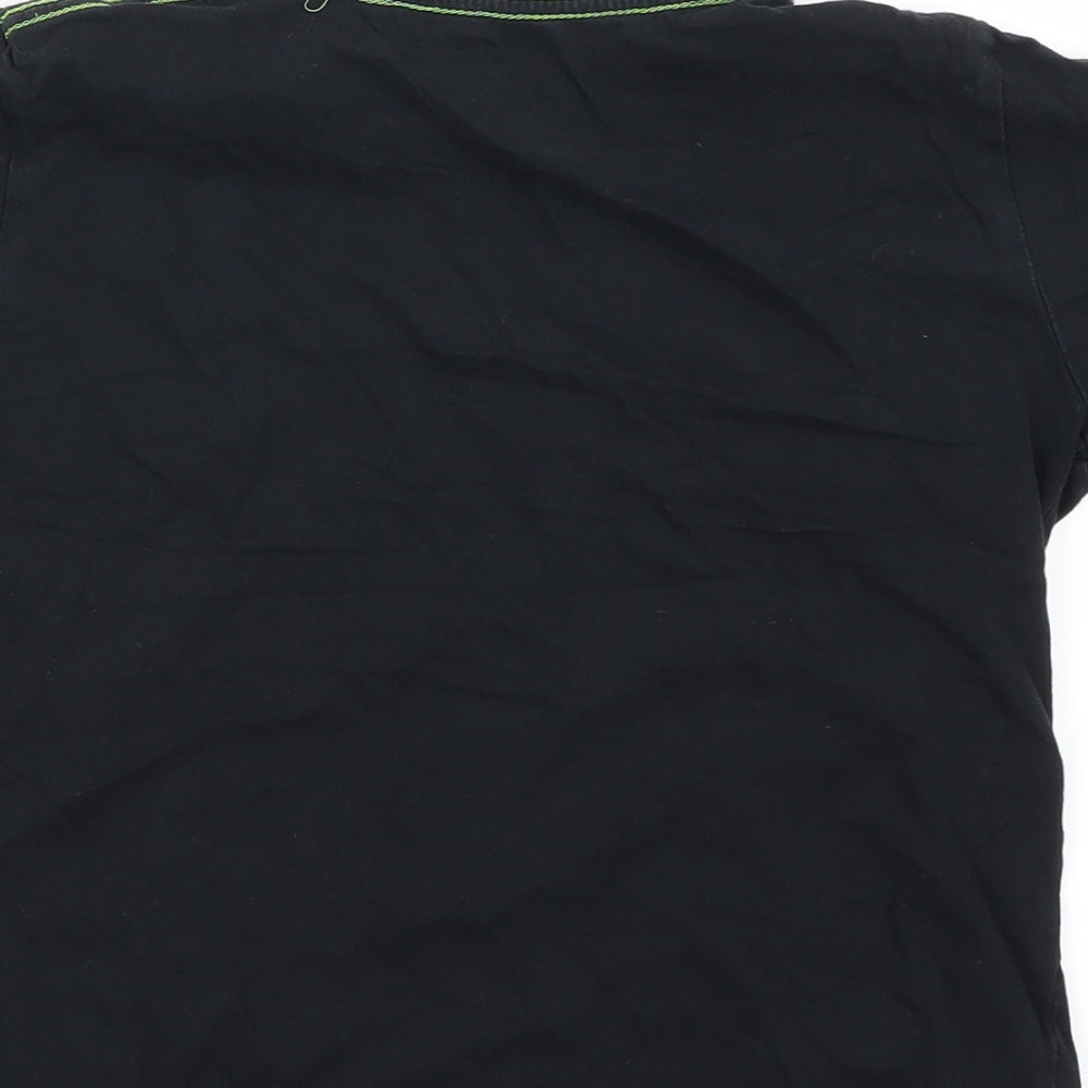 No Fear Boys Black   Basic T-Shirt Size 7-8 Years