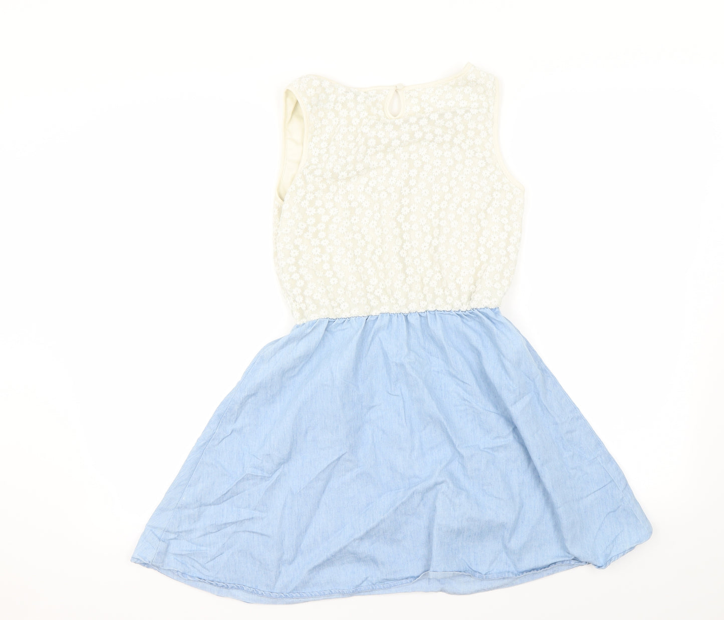 New Look Girls Blue   A-Line  Size 13 Years