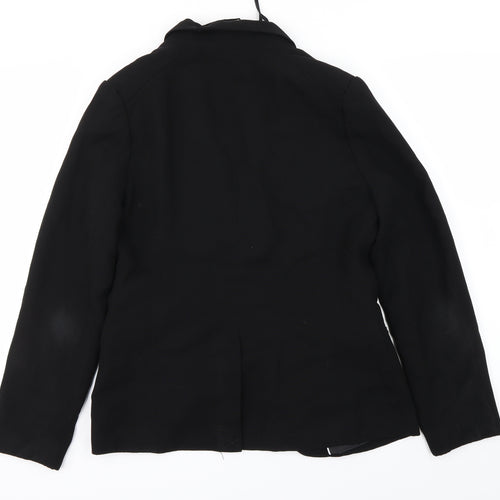Marks and Spencer Womens Black   Jacket Blazer Size 12