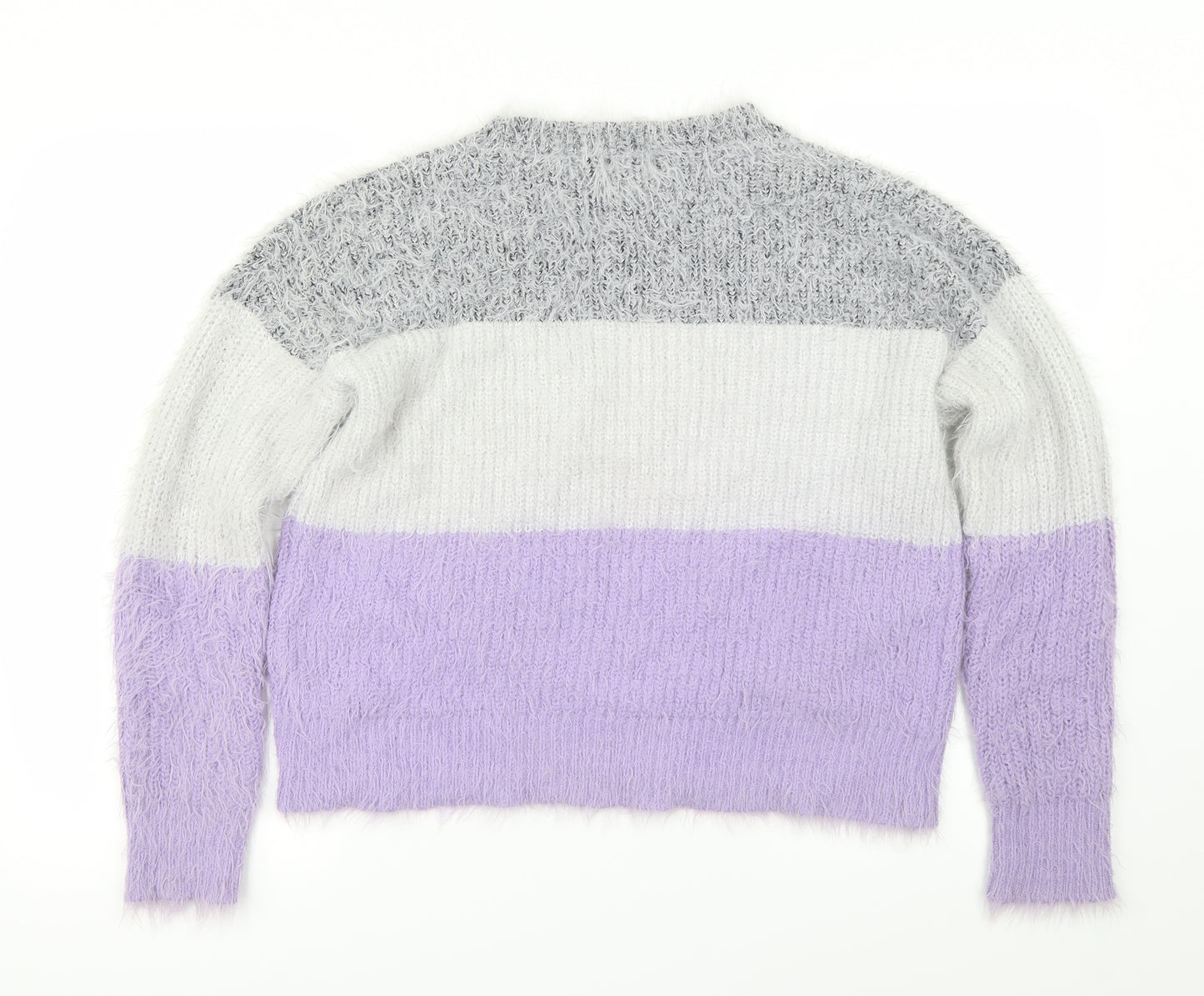 Primark Womens Purple   Pullover Jumper Size S