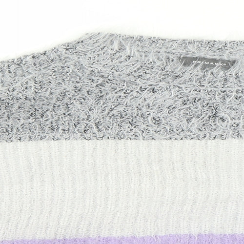 Primark Womens Purple   Pullover Jumper Size S