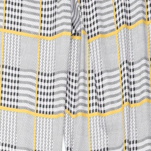 SheIn Womens Grey Check  Jegging Leggings Size XS L24 in