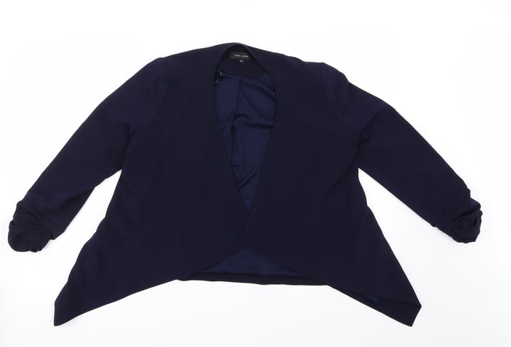 New Look Womens Blue Jacket Size 10