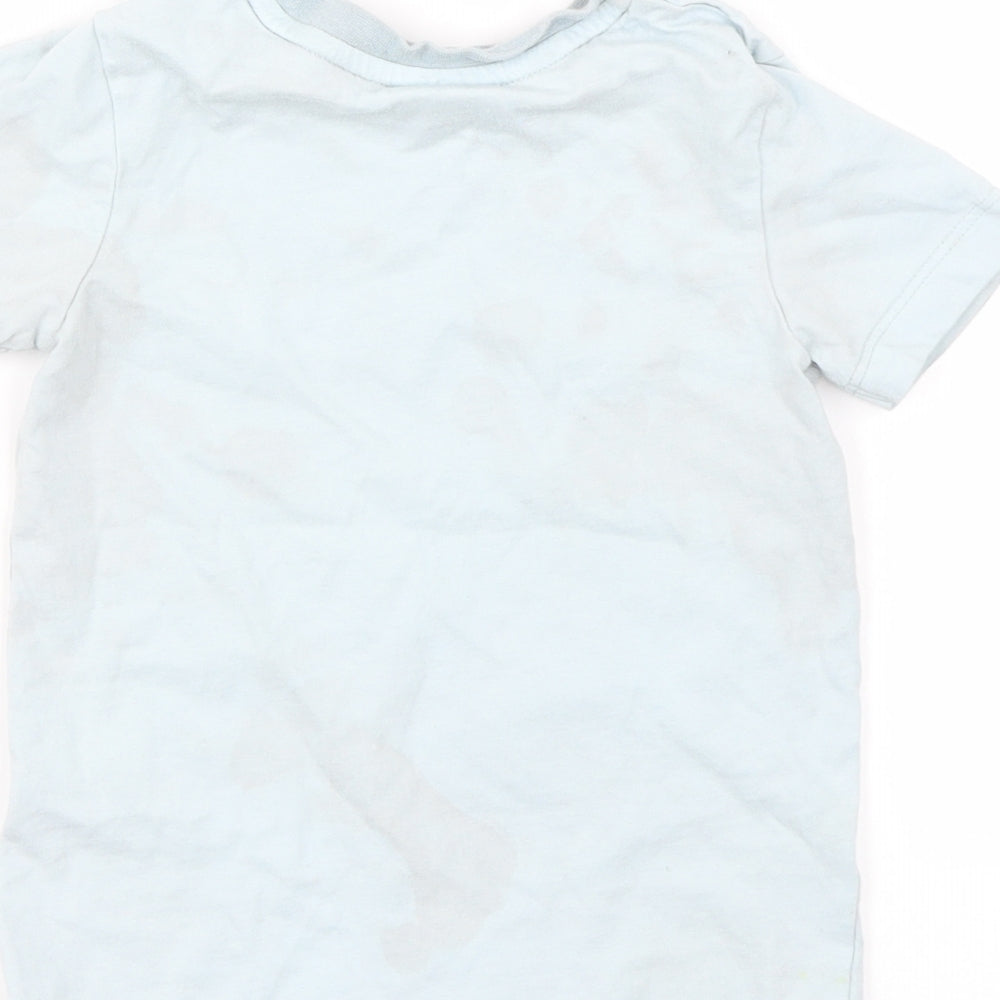 George Boys Blue   Basic T-Shirt Size 2-3 Years