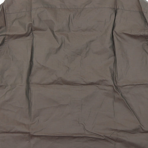 NEXT Mens Brown    Button-Up Size 46