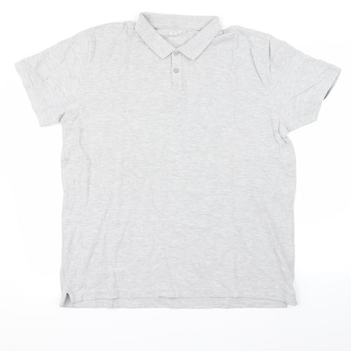 Preworn Mens Grey Houndstooth   Polo Size XL