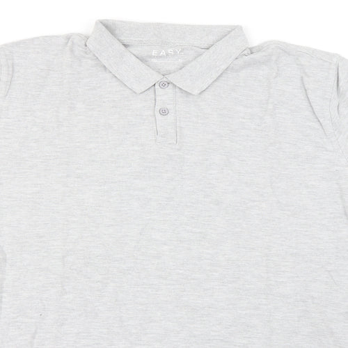 Preworn Mens Grey Houndstooth   Polo Size XL