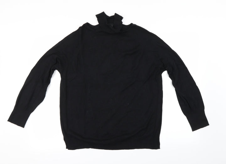 F&F Womens Black   Pullover Jumper Size 14