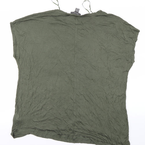 Primark Womens Green   Basic T-Shirt Size L