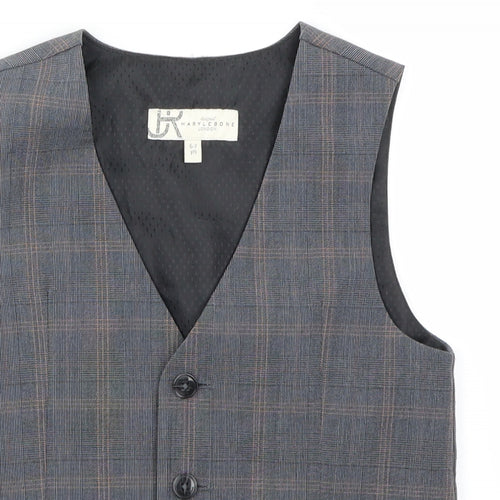 marleybone Boys Grey   Jacket Waistcoat Size 6-7 Years