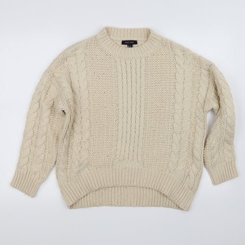 New Look Womens Beige   Pullover Jumper Size S