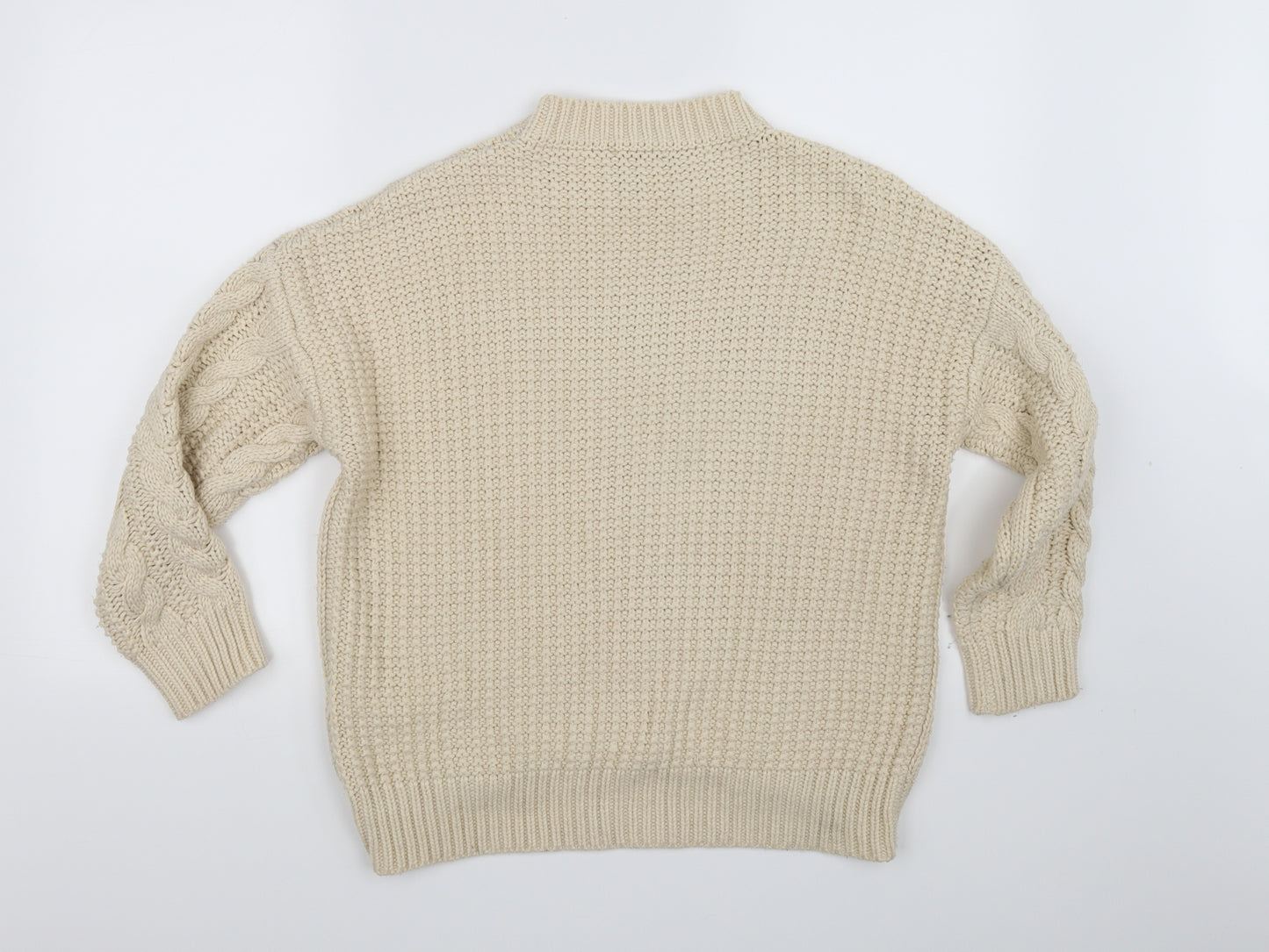 New Look Womens Beige   Pullover Jumper Size S