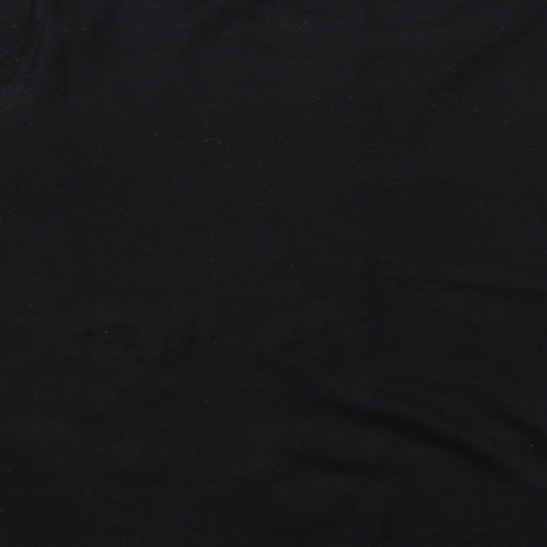 Anna Morello Womens Black Floral  Pullover Jumper Size 16
